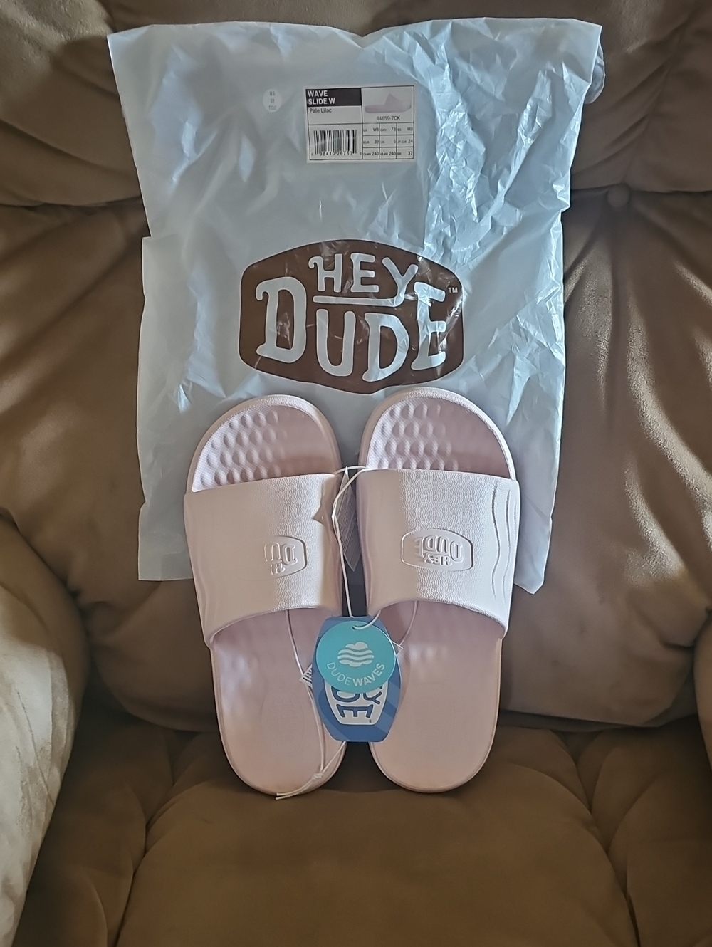 NWT Hey Dude Wave Slide W